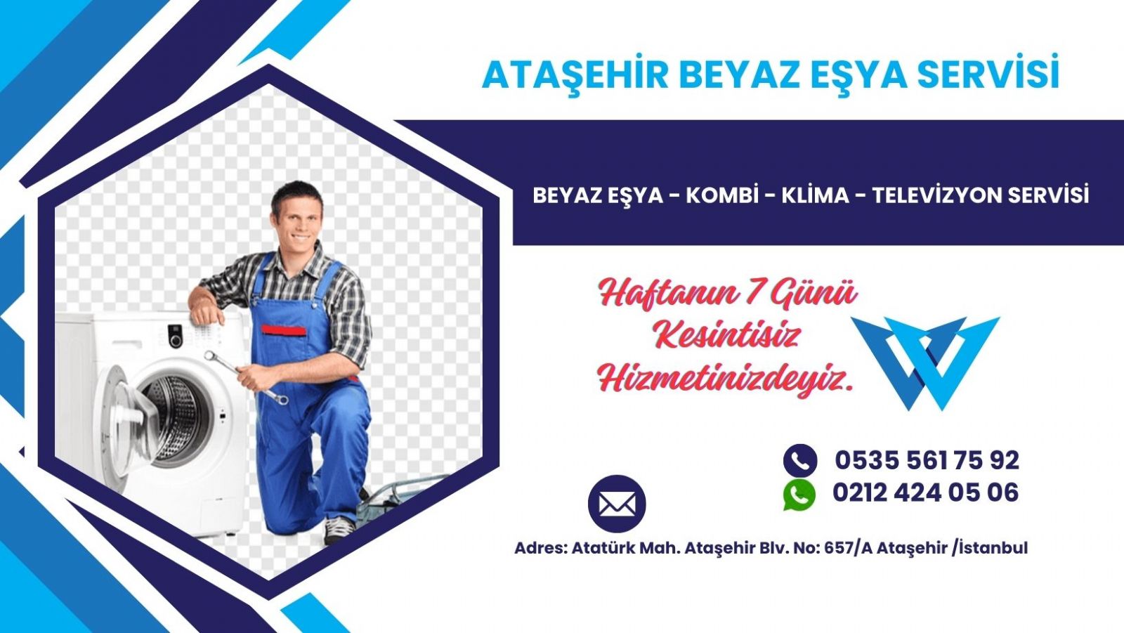 Ataşehir Beyaz Eşya Servisi